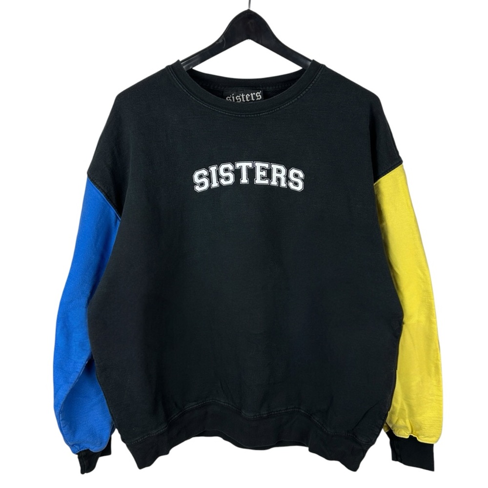 Mens Y2K James Charles Sisters Streetwear Script Logo Sweatshirt Size L
